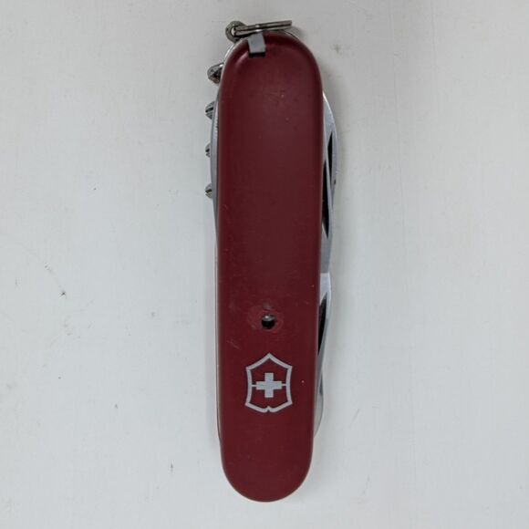Vintage Victorinox Swiss Army Knife Multi Tool Red 91mm Officier Suisse 8 Tool - Picture 2 of 13